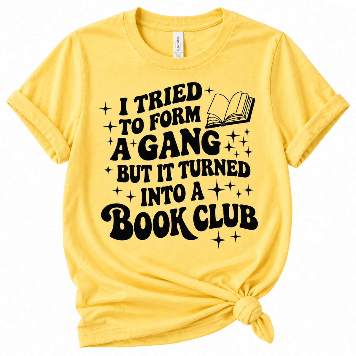 I Tried to..... | Book Lover Graphic T-Shirt | Funny Book Buying Tee