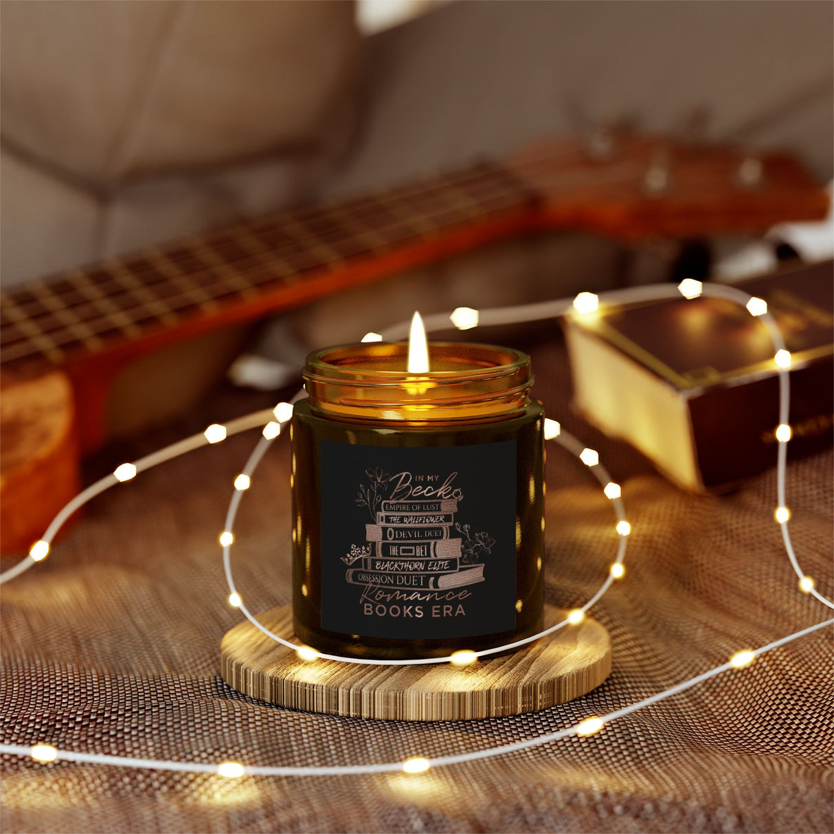 Scented Candles, Coconut Apricot Wax (4oz, 9oz)