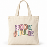 Bookish Canvas Tote Bag – Romance Reader Book Bag, Multiple Designs