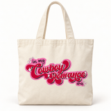 Bookish Canvas Tote Bag – Romance Reader Book Bag, Multiple Designs