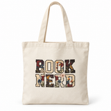 Bookish Canvas Tote Bag – Romance Reader Book Bag, Multiple Designs