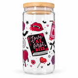 Bookish Romance Trope Cup – Clear Tumbler for Book Lovers