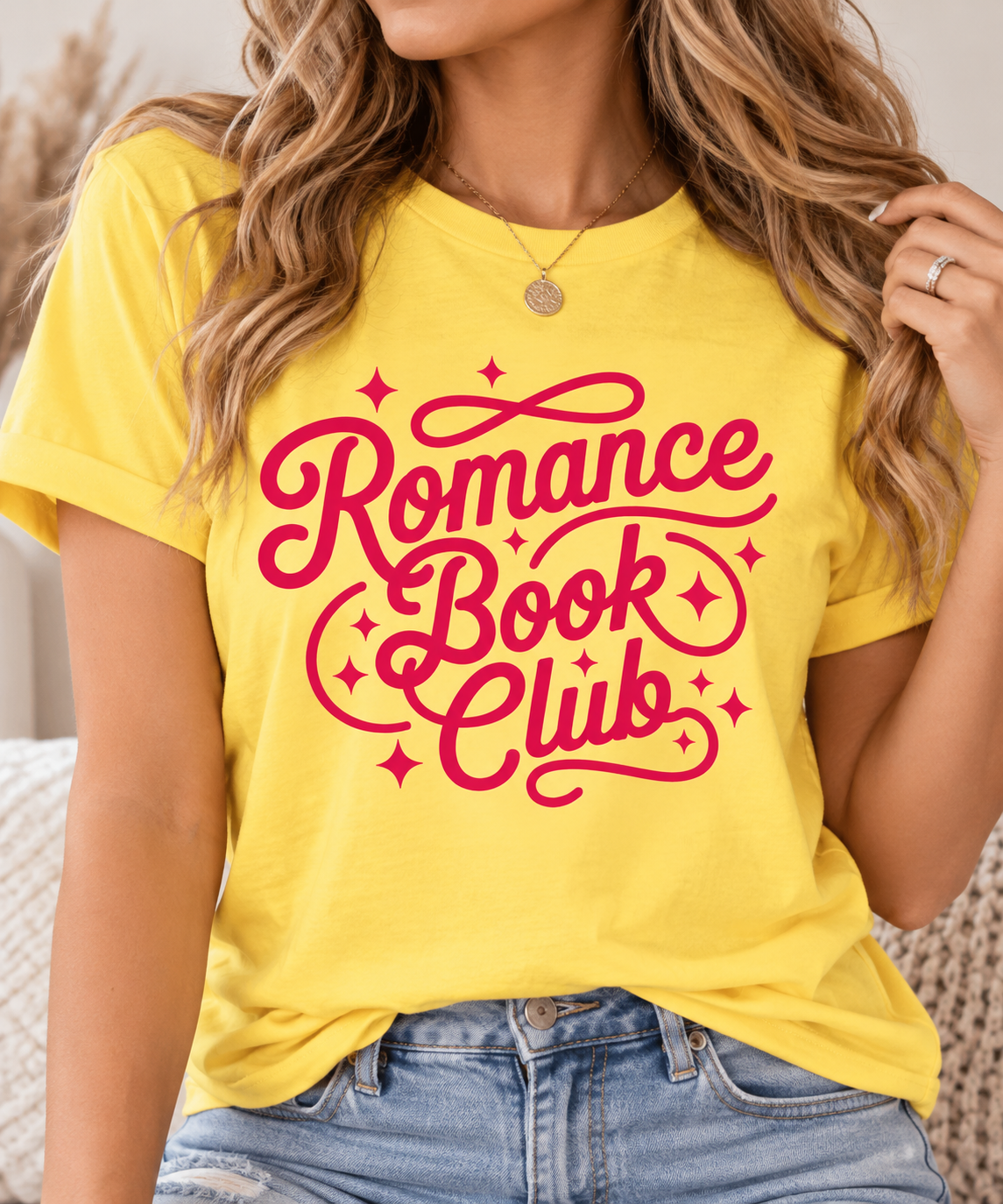 Romance Book Club | Book Lover Graphic T-Shirt | Funny Book Buying Tee