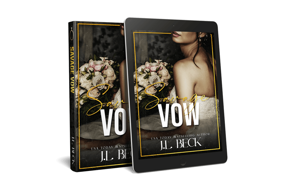 Savage Vow -A Dark Arranged Marriage Mafia Romance- Signed Paperback - Beck Romance Books