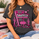 Smutville | Book Lover Graphic T-Shirt | Funny Book Buying Tee