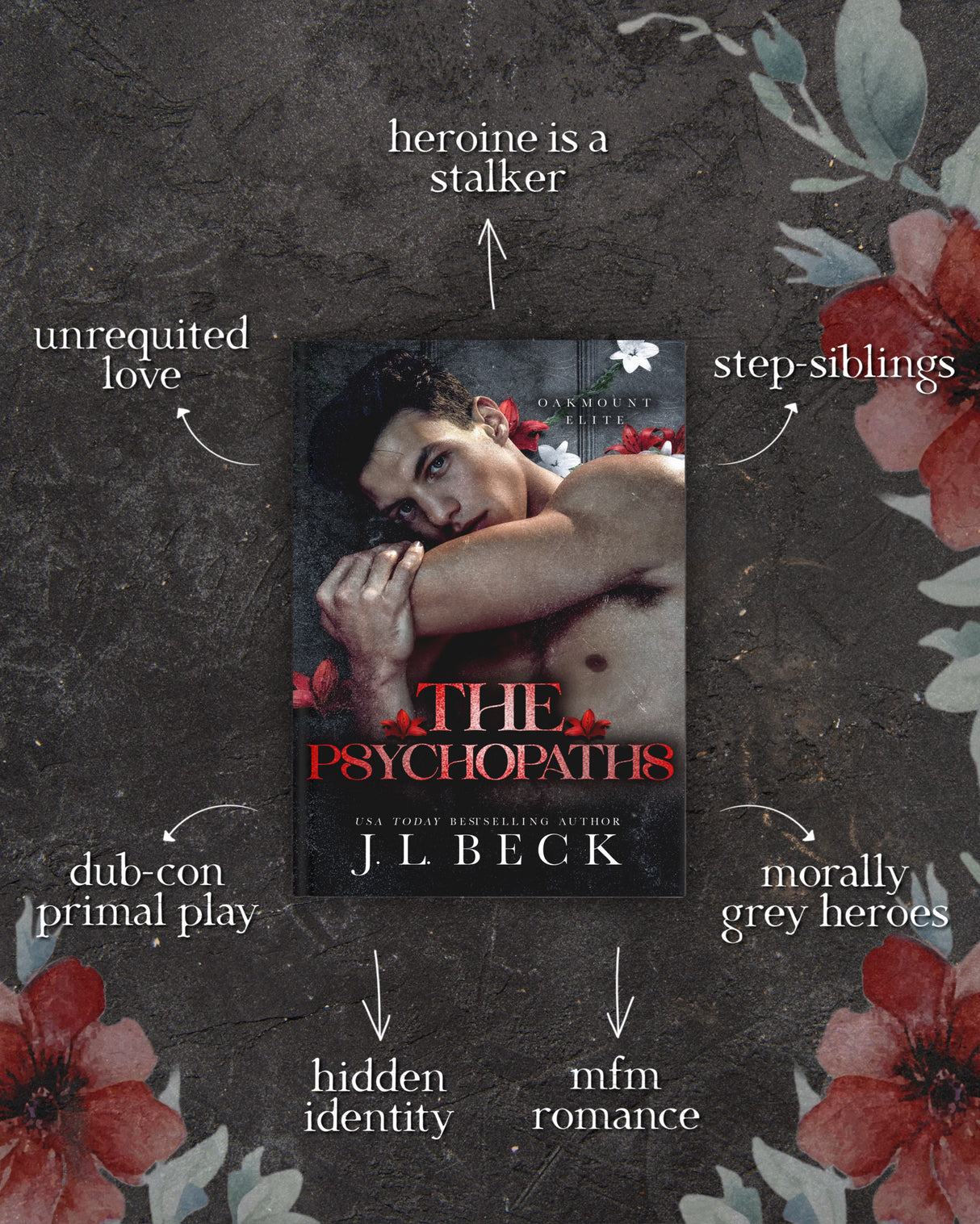 **PREORDER** The Psychopaths: A Dark MFM Enemies to Lovers Romance